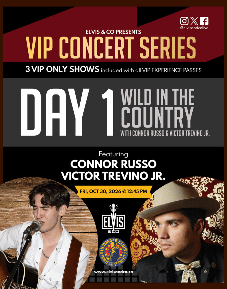Connor Russo performing at Deerhurst Resort